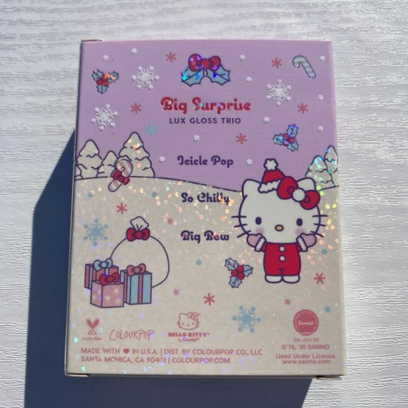 COLOURPOP HELLO KITTY BIG SURPRISE LUX GLOSS KIT - Picture 2 of 2